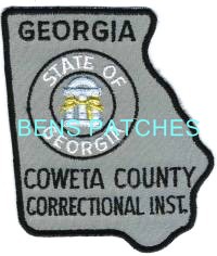 GEORGIA,A,COWETA COUNTY CORRECTIONAL INSTITUTION 2 STATE SHAPED_wm
